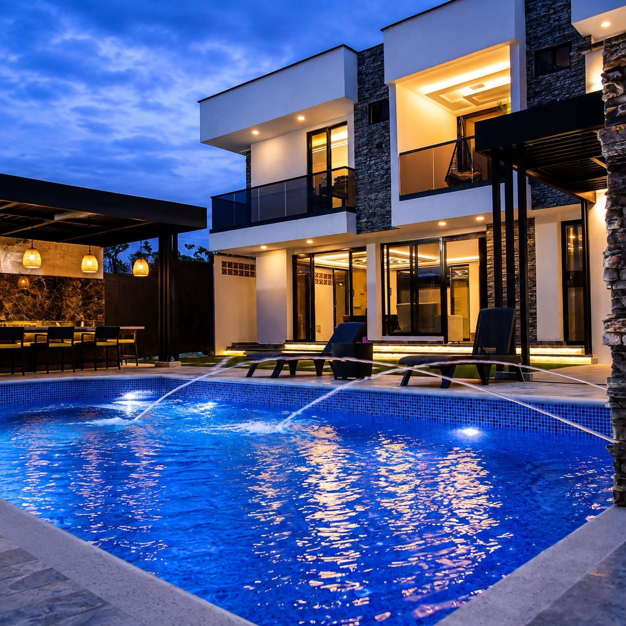 Exterior de Villa La Dama Blanca en Ibagué